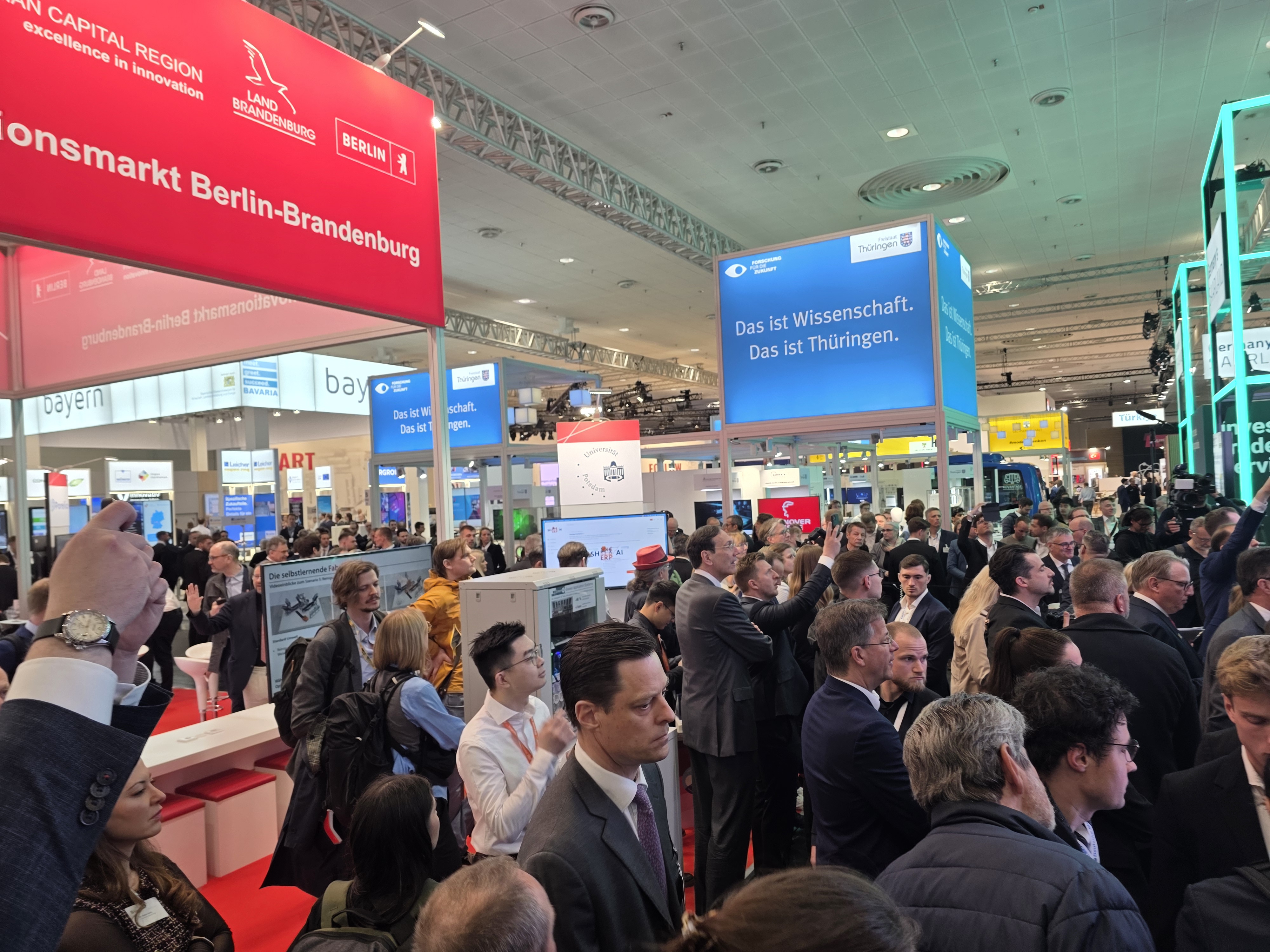Visitors at the Hannover Messe 2026 Booth