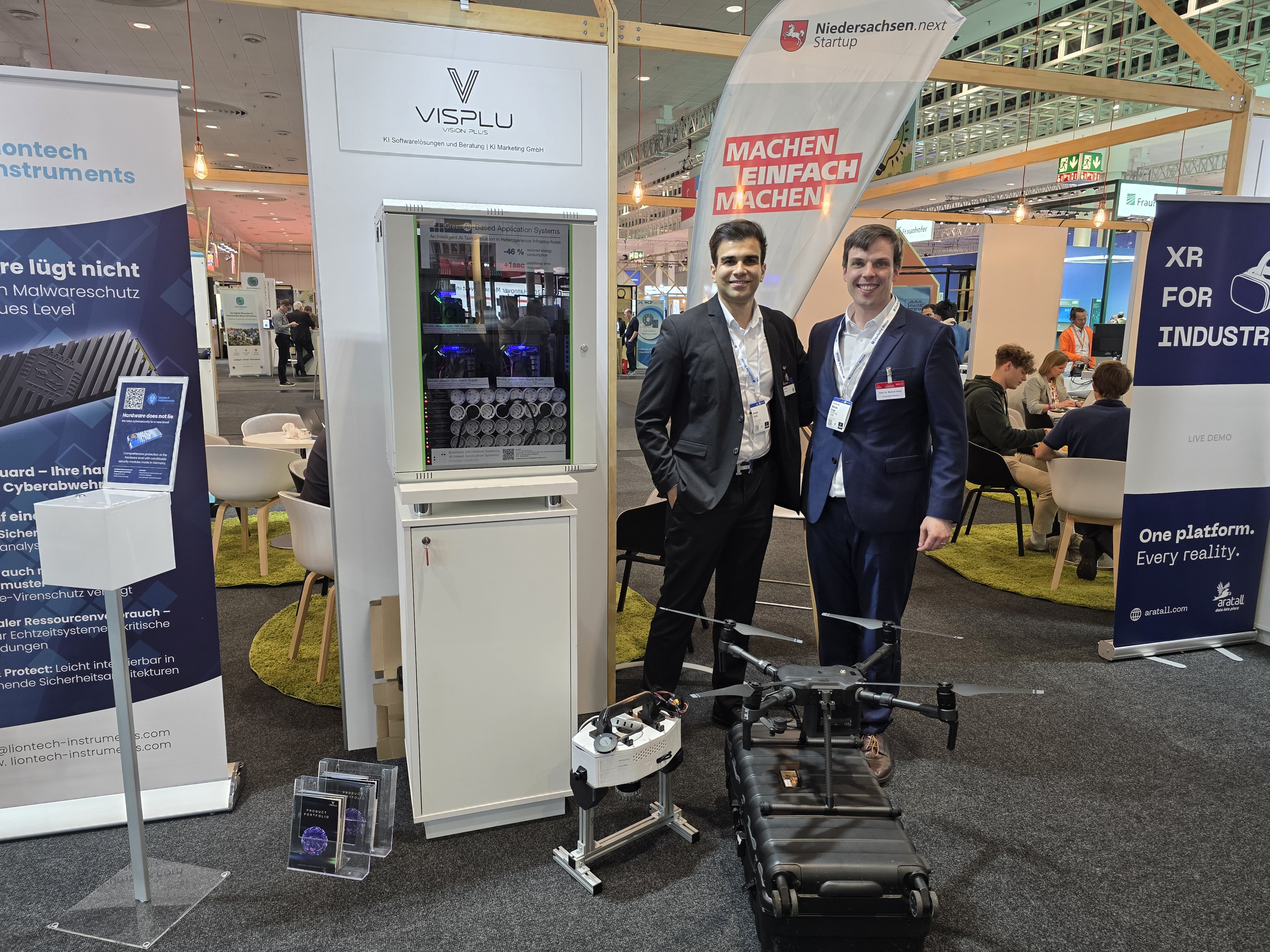Visplu Drone-Based AI Application System